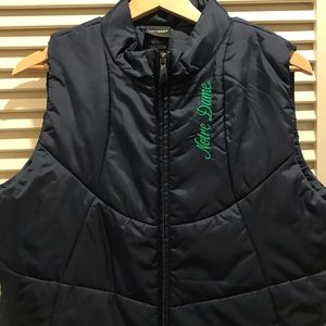 Adidas Notre Dame Puffer Vest